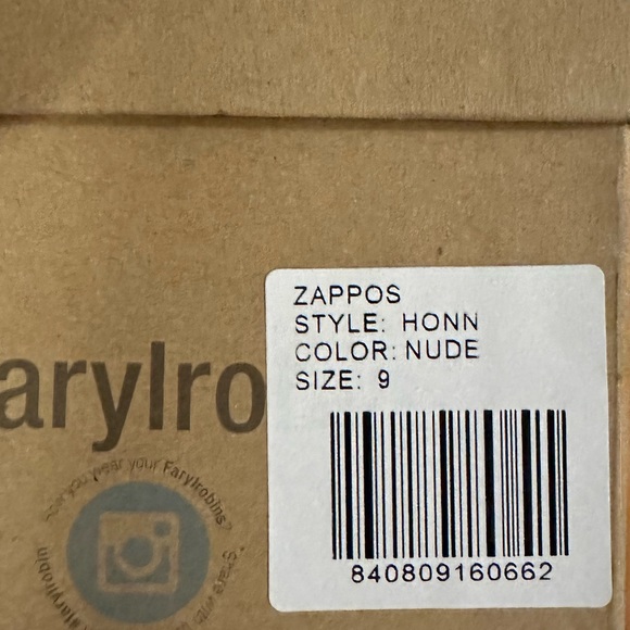 Sandals | Women’s Size 9 FARYL by Farylrobin Honn Nude - Picture 7 of 9
